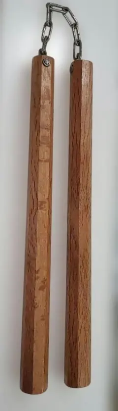 木製ヌンチャク 約36cm