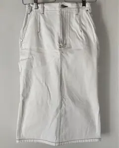 SLY スライ ハイウエストミディ丈デニムスカート