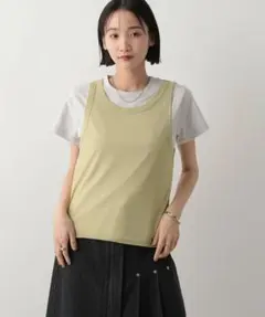 LOWRYSFARM タンクトップ イエロー FREEのサムネイル