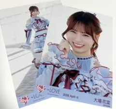 大場花菜 劇薬中毒 歌唱衣装 セミコンプ イコラブ =LOVE 生写真