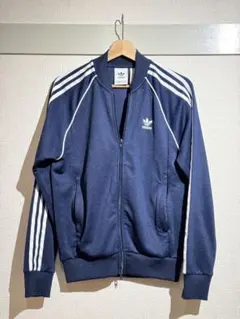 adidas ネイビー ジャージ Sサイズ