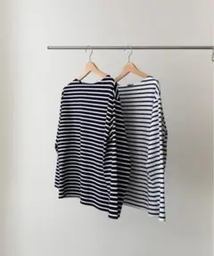SHIPS STANDARD: SUVIN/PIMA ベーシック バスクシャツのサムネイル