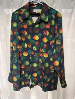 NICOLE フルーツ柄 長袖シャツ