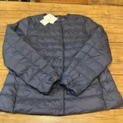 新品ユニクロUNIQLOウルトラライトダウンXLネイビー大きいサイズLL保管袋付