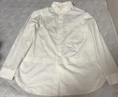 【極美品・傷汚れ無し】ユニクロ +J メンズ 白シャツ