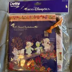 ダッフィーフレンズ　巾着