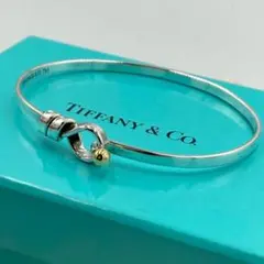 Tiffanyティファニー バングル シルバー925 k18（750） - メルカリ