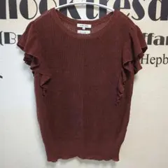 フレンチリネン　サマーニット