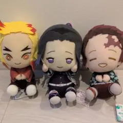 鬼滅の刃 ぬいぐるみ 3体セット