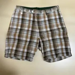 swaggerチェック柄ショートパンツ　30サイズ