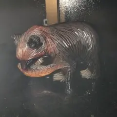 【12月15日まで限定】木製クマと魚の彫刻