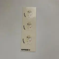 supreme シュプリーム ミニステッカー クマ