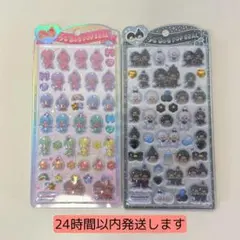 【国内正規品】うるちゅるポップシール　もんちっち　2枚セット