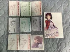 冴えない彼女の育てかた After 来場者特典（全7冊） ＋ お疲れさま本