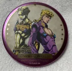 【1719】ジョジョの奇妙な冒険 アニメ展 缶バッジ ジョルノ・ジョバァーナ