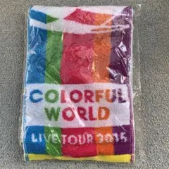 E-girls COLORFUL WORLD LIVE TOUR 2015タオル