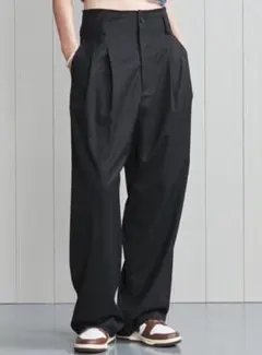 ORIMI BIG BIG MORE SLACKS BLACK - メルカリ