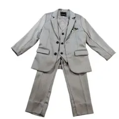 【130】男の子 フォーマルスーツ 3点セット 入学式 卒園式 発表会