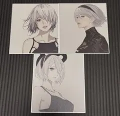 NieR 消セナイ記録 ミニ色紙 色紙 9S 全2種 コンプリート Amazon.co.jp: NieR Series ミニ色紙コレクション illustration by D.K