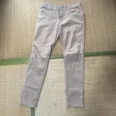 Michel klein ベージュ チノパン 金属ファスナー サイズ46