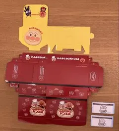 アンパンマン　パン屋さん　オモチャの付属品　パンの箱など