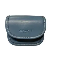COACH ブルー ミニポーチ