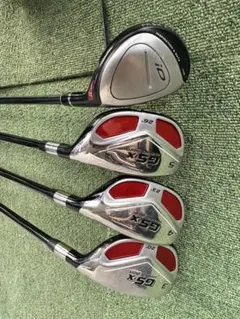 ゴルフクラブセット ユーティリティ 4本セット flex R