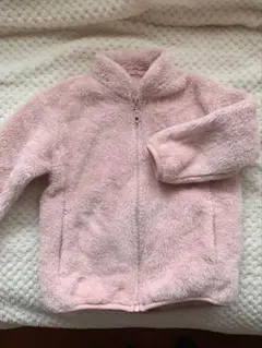 ユニクロ　フリースジャケット フワフワピンク12／16までお値引き中