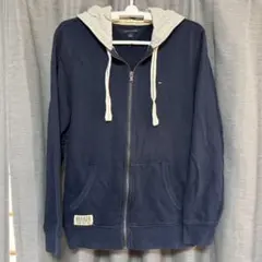 TOMMY HILFIGER ネイビー フルジップパーカー M