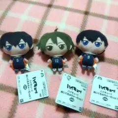 ハイキュー!! ぬいぐるみちゃーむvol.1　影山飛雄✕2＆山口忠