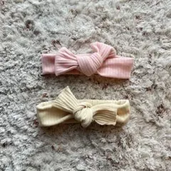 リボン　ヘアバンド　2点セット