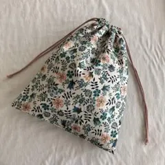 リバティ　巾着袋　ハンドメイド　Edenham