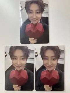 THE 8 ミンハオ Carat盤トレカ3枚セットSPILL THE FEELS