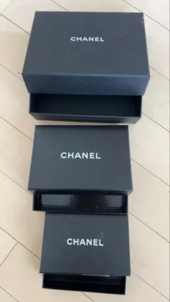 CHANEL ギフトボックス 3つセット単品売りはしません