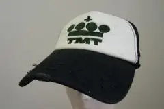 ティーエムティー TMT CLASSIC メッシュキャップ帽子CAP刺繍ロゴ黒白のサムネイル