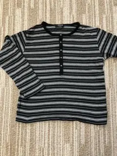 コムサイズム　長袖Tシャツ　ロンT カットソー　黒　140㎝