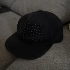 スタッズ付きブラックキャップ stampdla dope キャップのサムネイル