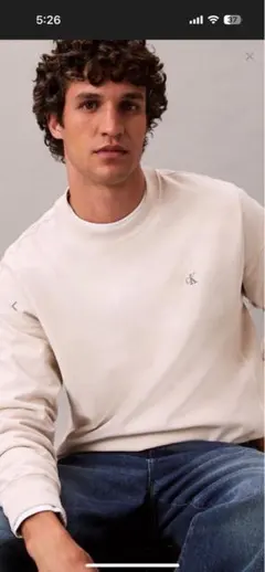 Calvin Klein クルーネック スウェット