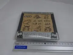 新品 ラバースタンプセット 木製 ハンコ スタンプ缶 わちふぃーるど