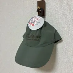 新品タグ付☆しまむら×omiちゃんコラボ タフタ刺繍CAPのサムネイル