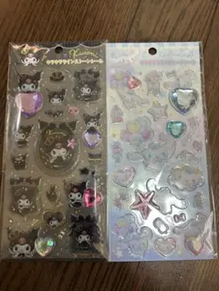 キラキラ　ラインストーンシール