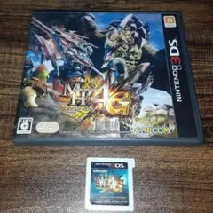 ポ【動作確認済】モンハン モンスターハンター4G【３ＤＳ】