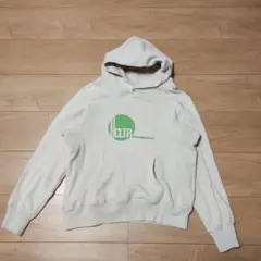 アイボリー　パーカー　綿100%　カルチャーミディアム　レディース　カジュアル