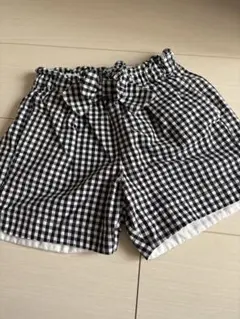 ギンガムチェック ショートパンツ