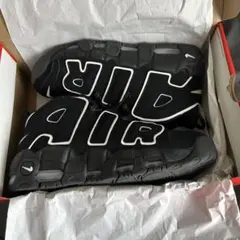 NIKE Air More Uptempo Black Whiteのサムネイル