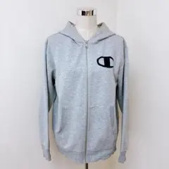 Champion チャンピオン ジップアップパーカー グレー L