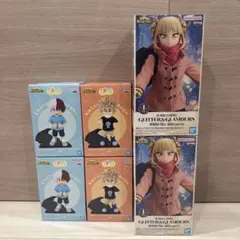 僕のヒーローアカデミア ちあぴこ 爆豪 轟 トガ　フィギュア 6点セット