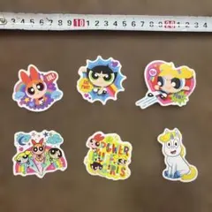 パワーパフガールズ ステッカー６枚セット
