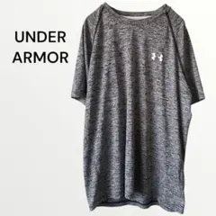 アンダーアーマー Tシャツ 半袖 スポーツ 運動着 機能性 薄手 グレー 着回し