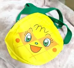 アンパンマン　メロンパンナちゃん 顔型ショルダーバッグ